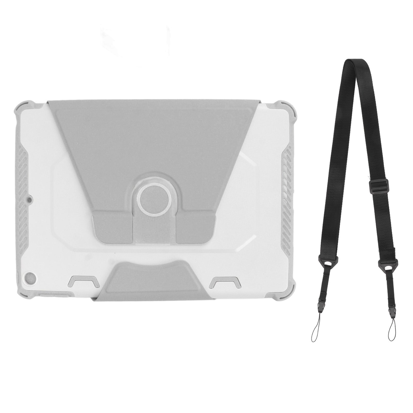 10.2in Tablet Cover Shockproof Accurate Cutout Tablets Protective Cover for IOS Tablet A2602 A2603 A2604 A2605 A2270 A2428 Grey