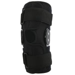 Hinged Knee Brace Support Adjustable Knee Joint Pads with Strap for Basketball Pain ReliefXXL