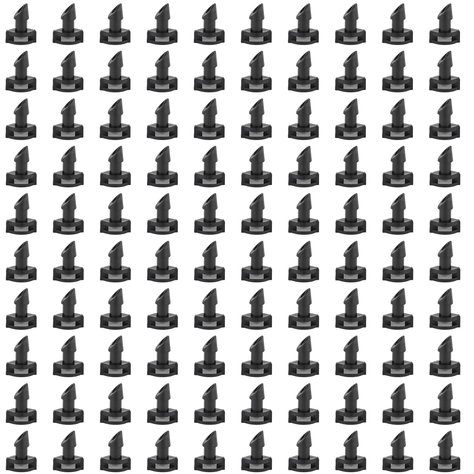 100PCS 360 Degree Misting Nozzle Sprinkler Head Irrigation System for Garden Flowers Orchard