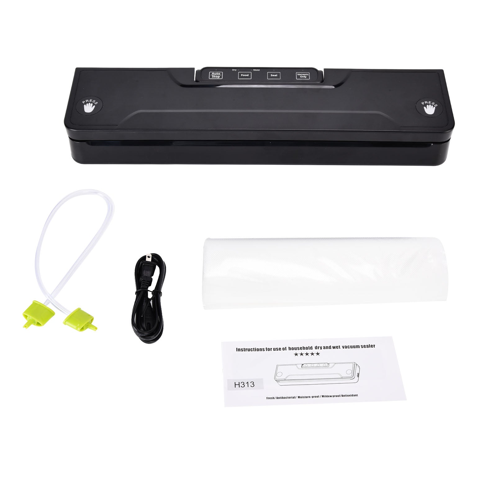Household Vacuum Packaging Machine Food Vacuum Sealer Wet and Dry Dual Use Sealing Machine