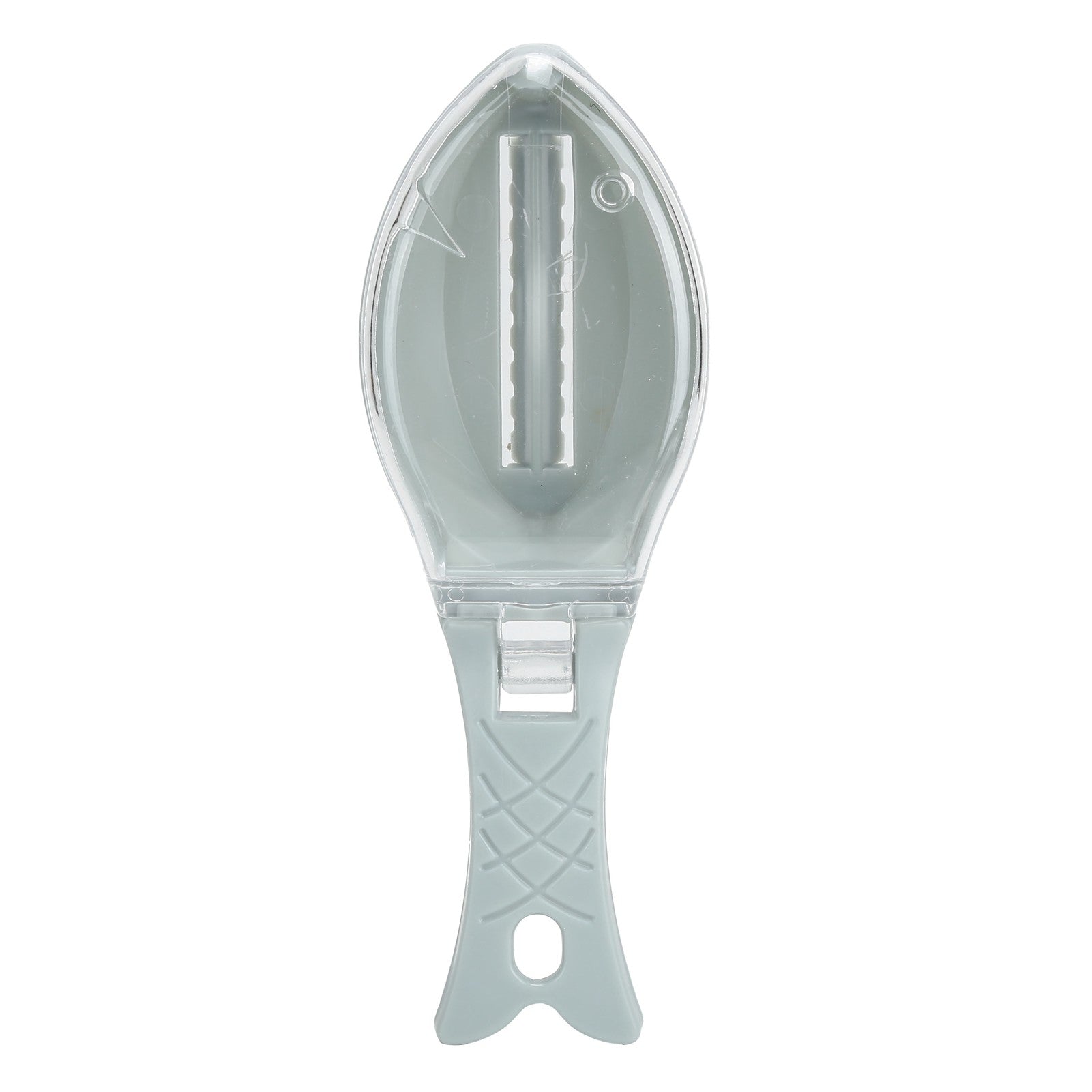 Scale Scraper Manual Lightweight Remove Fish Scales Remover Removing Tool Kitchen SuppliesBlue