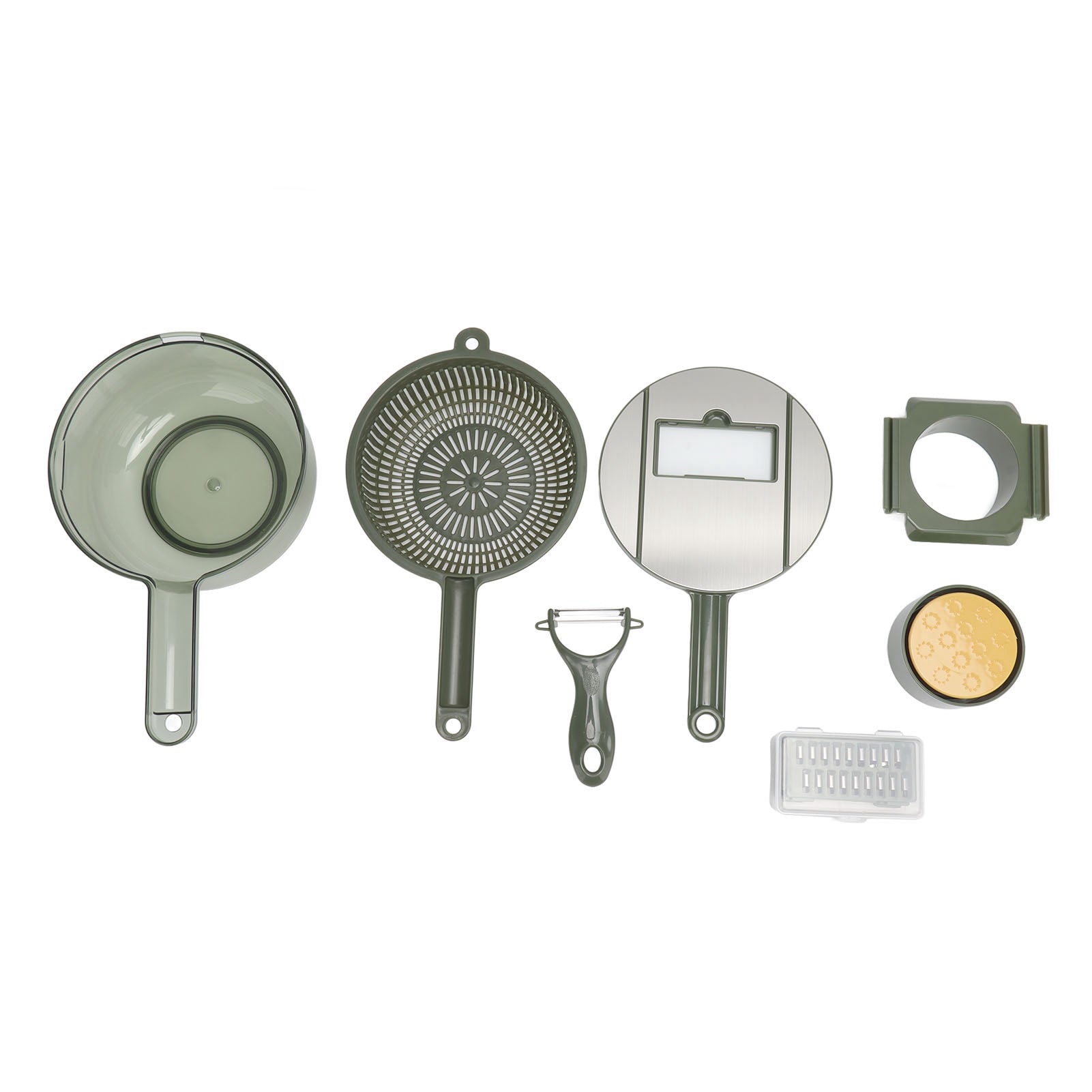 Versatile Vegetable Cutter Kitchen Potato Slicing Machine Carrot Cucumber Grater Shredders Green