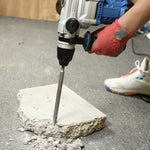 8 Amp 1000W  SDS-Plus Rotary Hammer Drill with Vibration Control and Safety Clutch,Heavy Duty Demolition Hammer for Concrete-Including 3Pcs 1-1/4 Inch  Drill Bits,Flat Chisels, Point Chisels Blue US