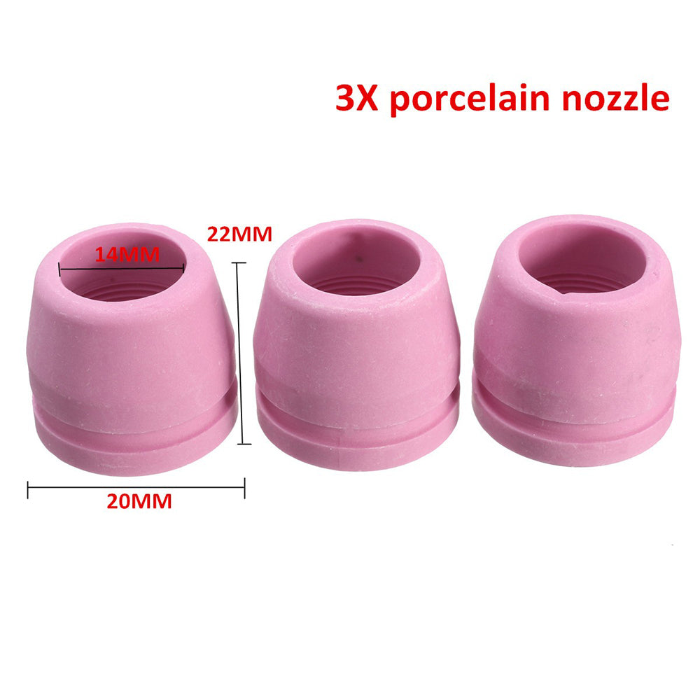 26Pcs Plasma Cutter Consumables Kit SG-55 AG-60 WSD-60P Cutting Torch Tip Nozzle