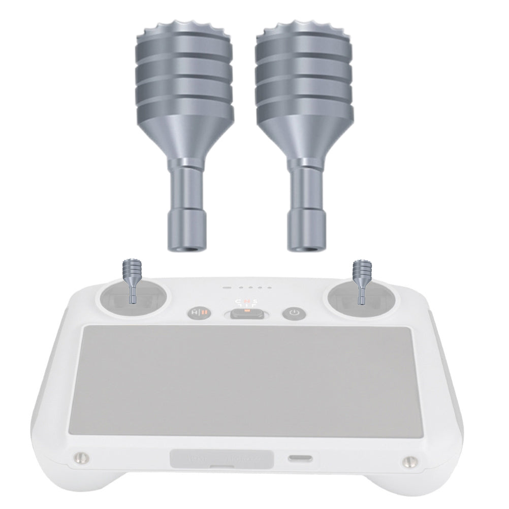 2Pcs Remote Controller Joystick Aluminum Alloy Thumb Rocker Compatible for DJI Mini 3 Pro Drone Accessories