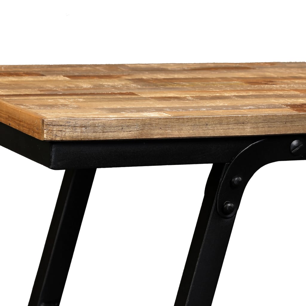 vidaXL TV Stand Reclaimed Teak 110x35x30 cm