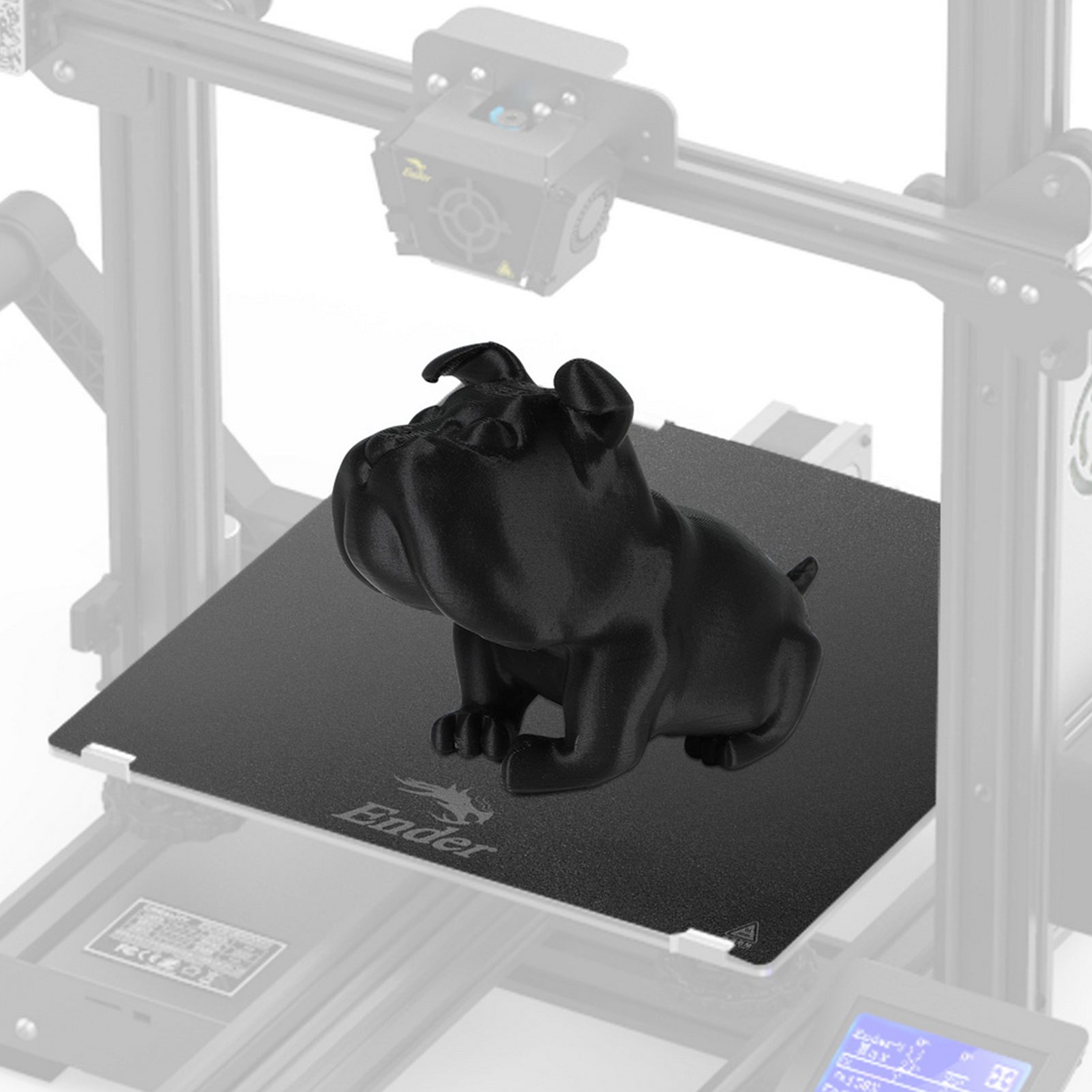 Creality Upgraded PEI Coated Glass Plate Printing Platform Build Plate 235x235mm (9.3x9.3in) for Ender-3 V2/3 Pro / Ender-5 Pro/3 S1 Pro Series Printers