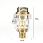 1/4" BSP Mini in Line Oiler Lubricator for Pneumatic Tool & Air Compressor Pipe