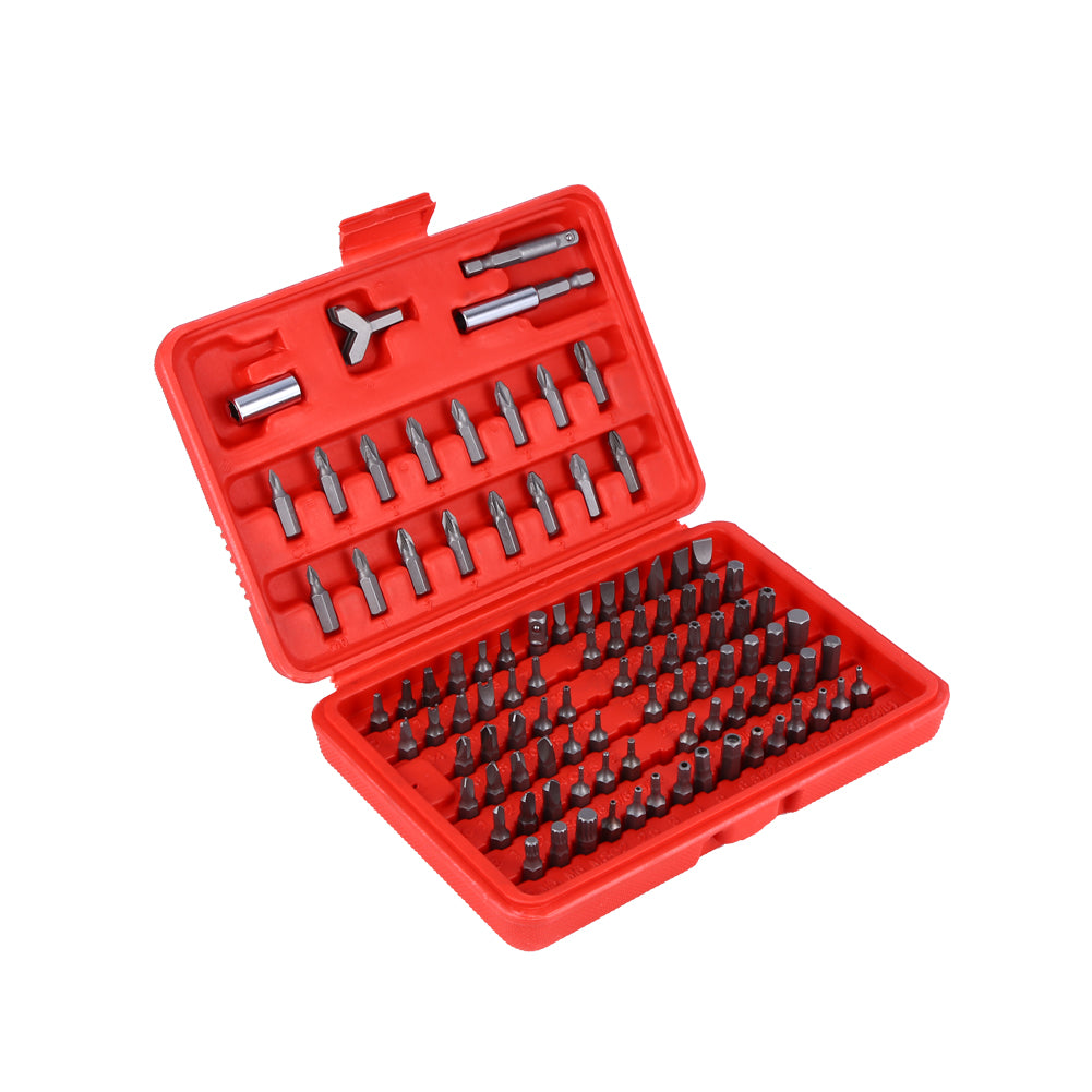 100pcs Assorted Screwdriver Bit Set Hand Tools Screw Driver Bits Drill with Box