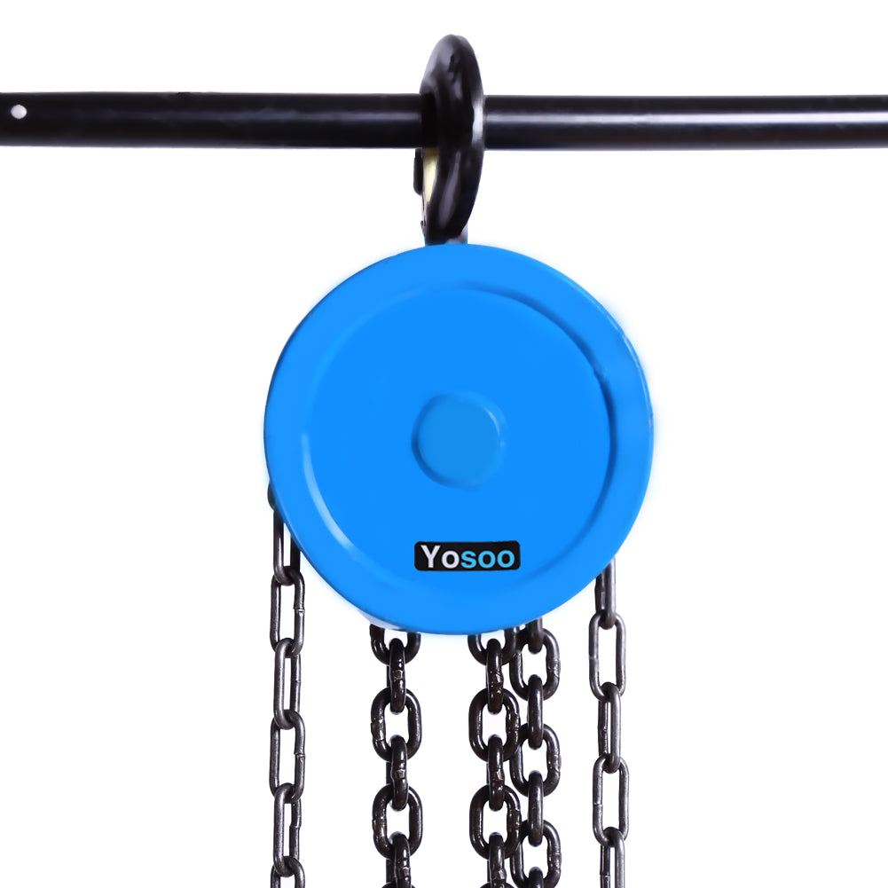 1pc Pulley Chain Block Chain Hoist Cable Hand Control Pulley Crane