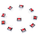 10pcs/pack 600 : 600 Ohm 1:1 EI14 Isolation Transformer Audio Transformers
