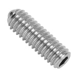 Steel Spring Ball Plunger Hex Bolt Socket Fixing Screws Positioning Bead (M6*12, 20pcs)