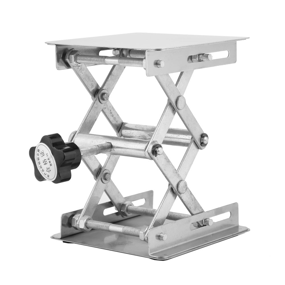 Stainless Steel Lifting Platform Laboratory Lifting Stand Scissor Rack 100*100mm