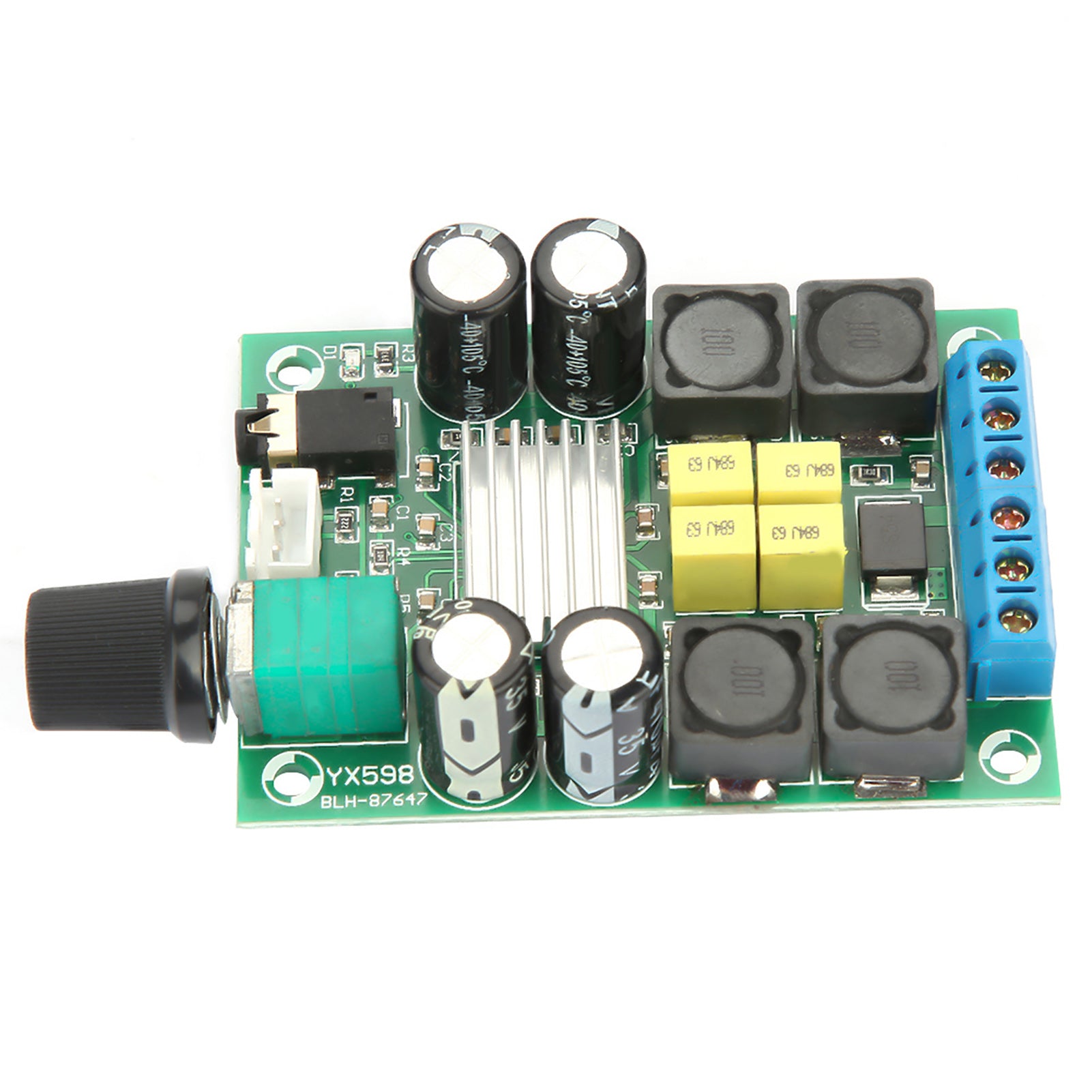 TPA3116D2 Digital Audio Power Amplifier Board 2*50W Dual Channel Stereo 4.5-27VDC