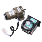 AC  6W Single Phase Asynchronous Gear Motor Deceleration Adjustable Speed (10K)