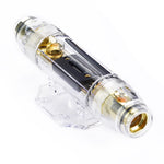 1 In 1 Out Fuse Distribution Block 100A Car Audio Amplifier Fuse Holder 0Ga-4Ga