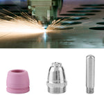 90x Plasma Cutter Cutting Torch Consumables Electrode Nozzles Cups Kit