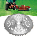 10" Professional Steel Tooth Saw Blade Cutting Disc Wheel Grass Trimmer Cutter (60T)