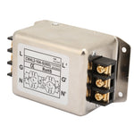 115V/ 10A 50/60Hz Single dual Pole Single Phase Power Line EMI Filter Terminal