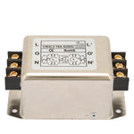115V/ 10A 50/60Hz Single dual Pole Single Phase Power Line EMI Filter Terminal