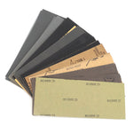 Wet Dry Sandpaper Set Abrasive Paper Kit Sanding Sheets Burnishing Tool 93*230mm (90pcs)