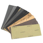 Wet Dry Sandpaper Set Abrasive Paper Kit Sanding Sheets Burnishing Tool 93*230mm (90pcs)