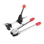 2Pcs Manual Double Using Strap Tensioner Crimper Belts Strapping Tool Packing Machine