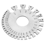 Stainless Steel 0-36 Wire Gauge 0.3125"-0.007”Wire Thickness Ruler