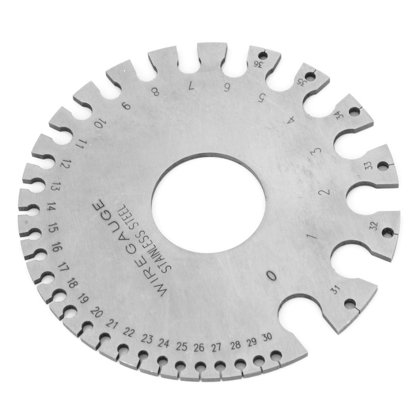 Stainless Steel 0-36 Wire Gauge 0.3125