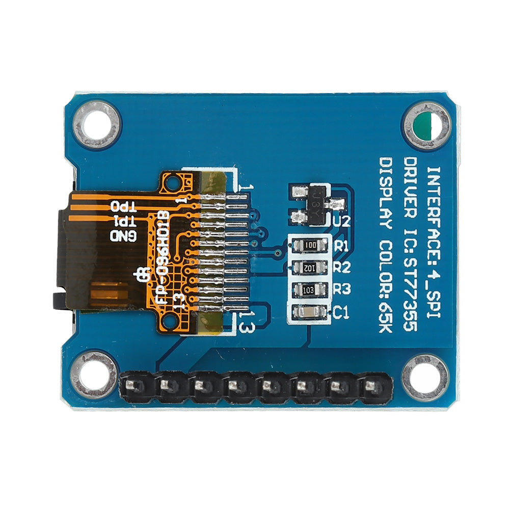 0.96 Inch HD IPS Color LCD Display Module 80x160 3.3V SPI ST7735 for Arduino