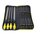 18pcs Multifunctional File Set High Carbon Steel Hand Tool for Woodwork Metal Glass Ceramic