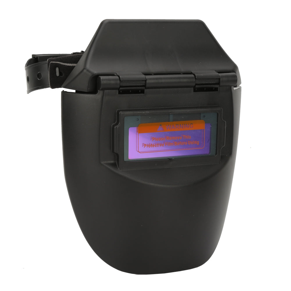 Solar Auto Darkening Photoelectric Welding Mask Welder Face Shield Half Helmet (Black)