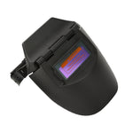Solar Auto Darkening Photoelectric Welding Mask Welder Face Shield Half Helmet (Black)