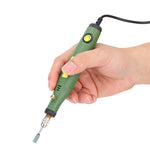 26Pcs Electric Grinder Machine Set Mini Adjustable Speed Hand Tool 18W