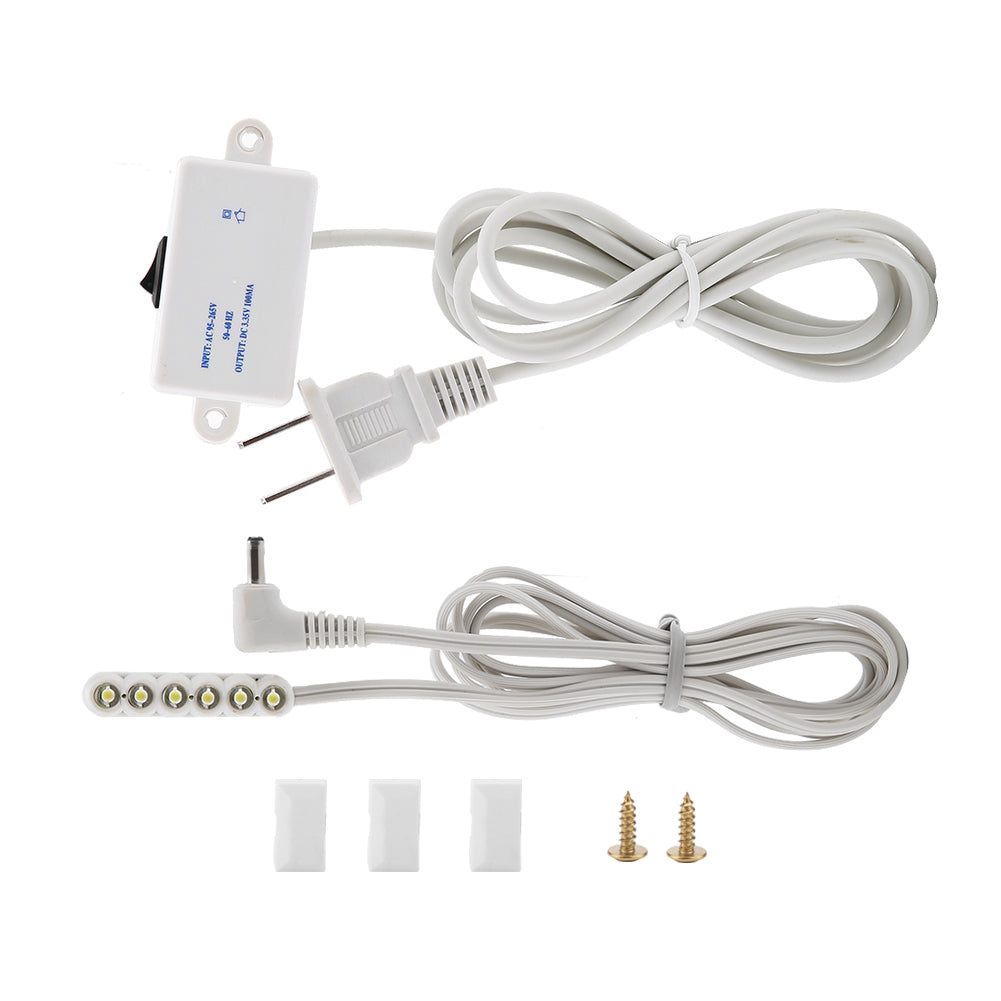 0.3W 6-LED Sewing Machine Accessory LED Working Light Magnetic Base Table Lamp
