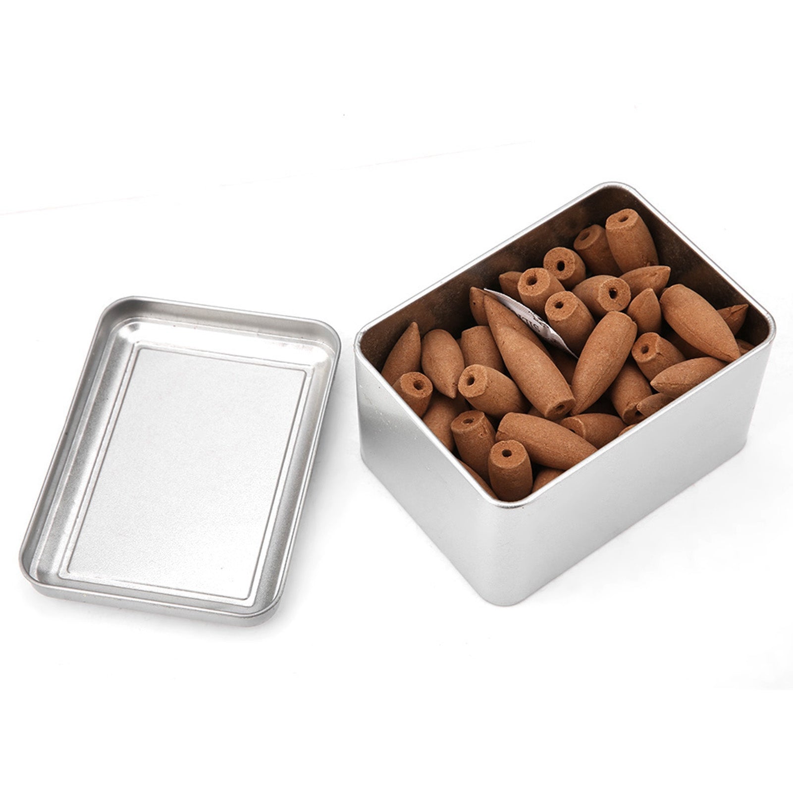 1 Box Smoke Backflow Tower Incense Cones Natural Aroma Sandalwood Reflux Incense (#4)