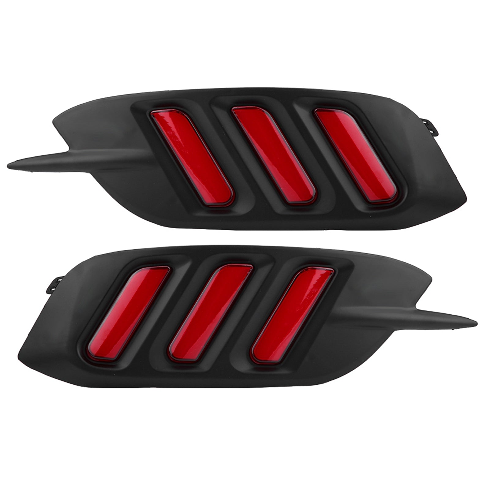 1 Pair Car Taillight DRL LED Signal Lights Rear Bumper Tail Brake Lamp for Civic 16‑17