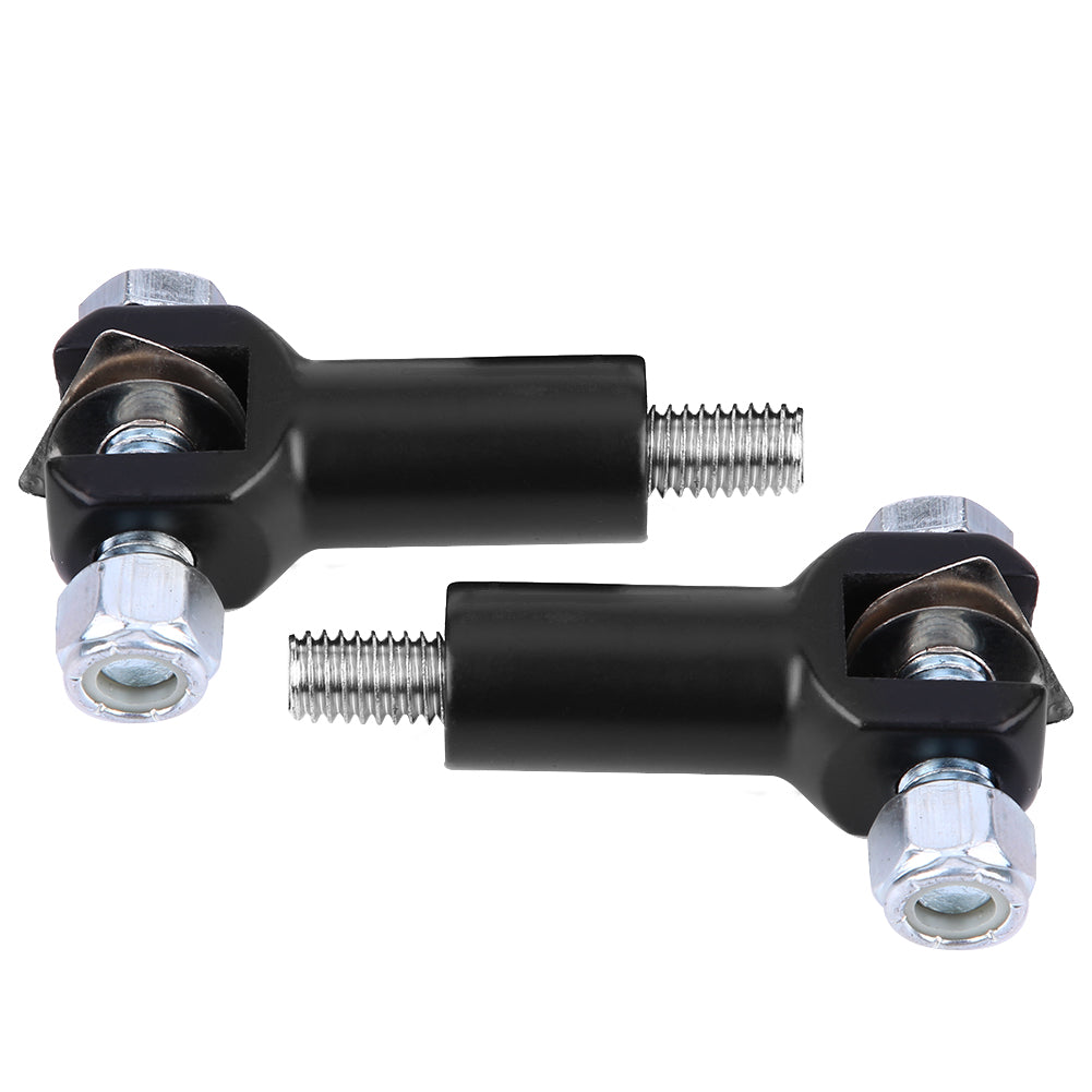 1 Pair Passenger Foot Pegs Support Mount Clevis Kit for  Softail 2000-2006 Black