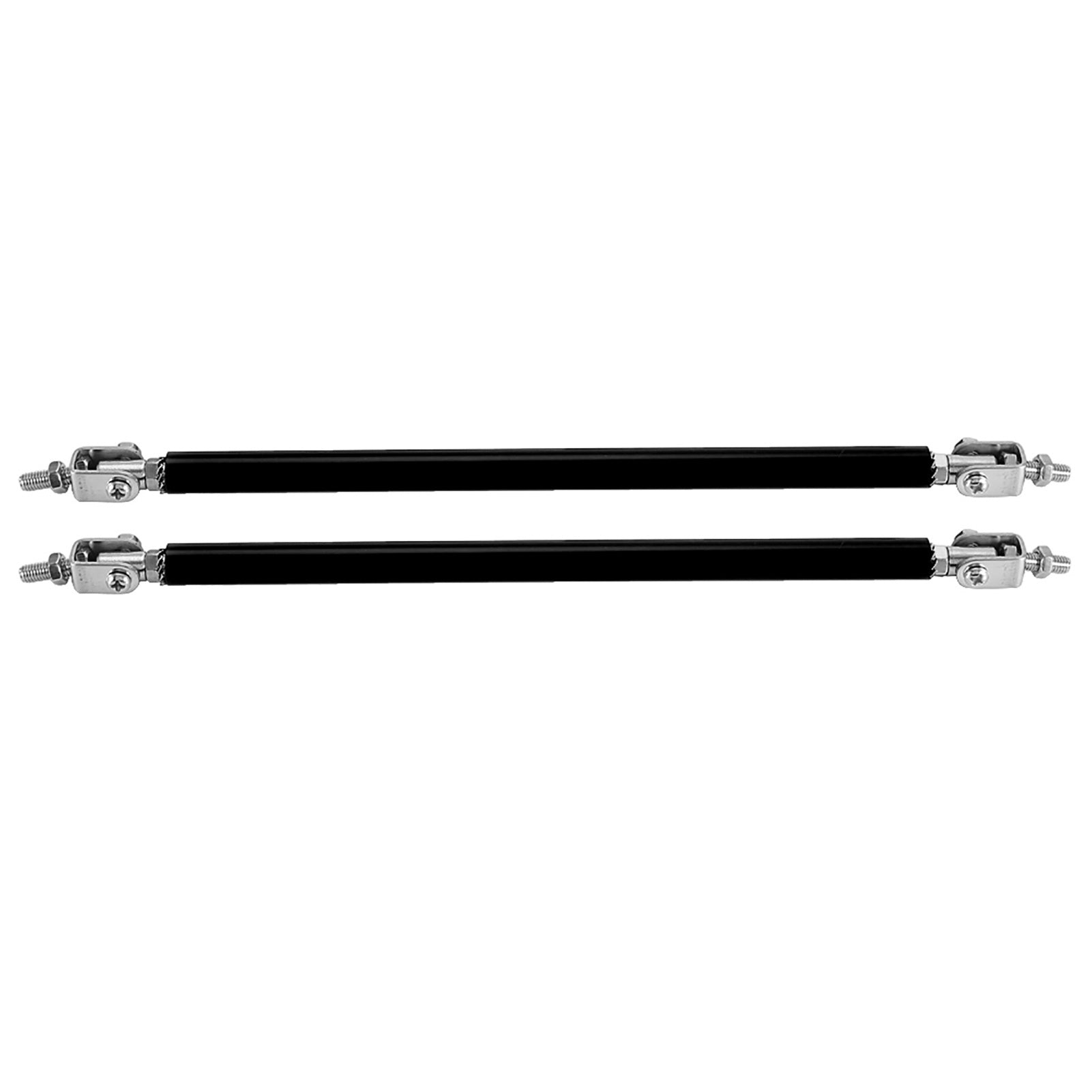 1 Pair 20cm Car Front Bumper Support Bar Strut Car Modification Support Rod(Black)