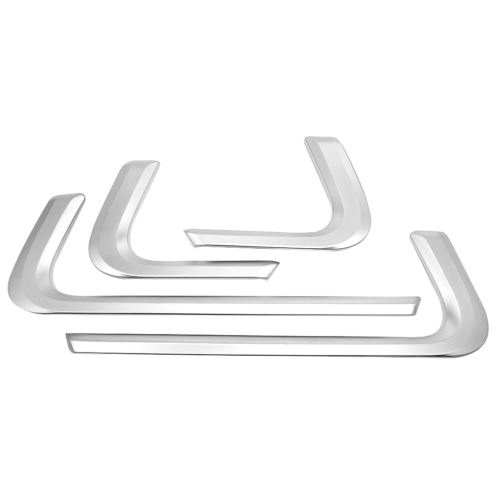 4pcs Car Interior Door Decor Strip Trim Fit for Land Rover Range Rover Sport 2014-2018