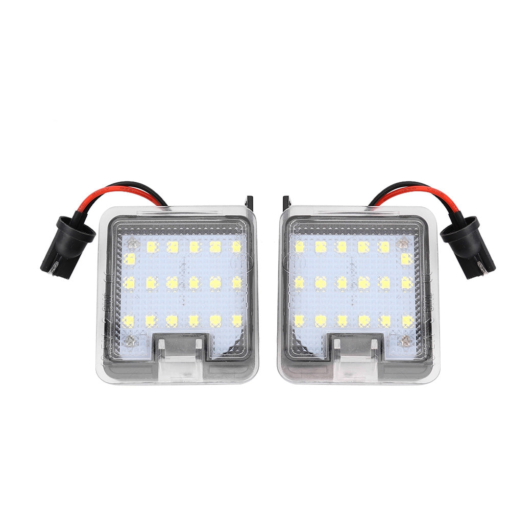 2Pcs LED Wing Mirror Courtesy Light Exterior Floor Lamp Fit for Ford/Focus 2013