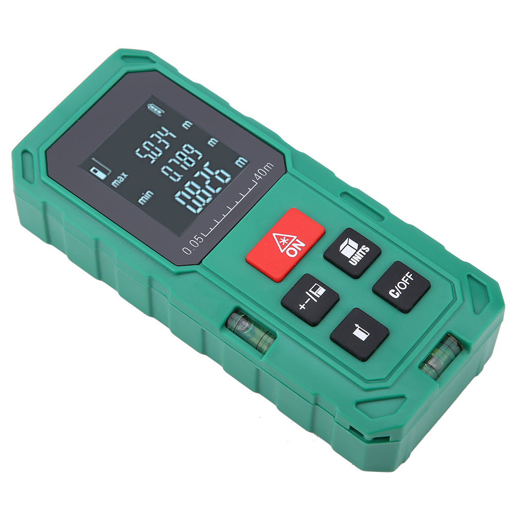 Digital Laser Rangefinder Distance Meter Laser Range Finder Tape Distance Measure (S40)