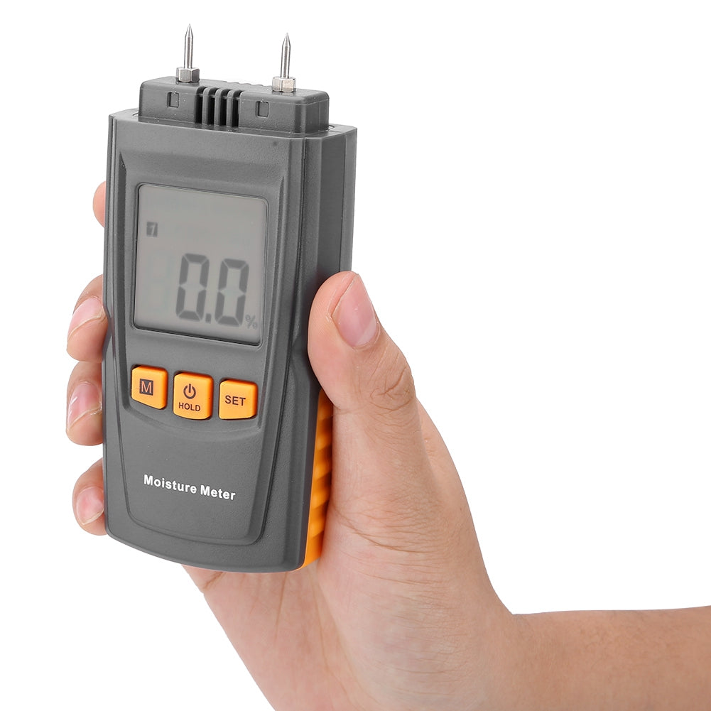 GM605 LCD Display Portable Digital Wood Moisture Meter Humidity Tester Measuring Detector