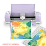 Bisofice Cutting Machine Special Pad 12 Inch Measuring Grid Replacement Transparent PP Material Adhesive Mat With Clear Film Cover for Silhouette Cameo Plotter Machine 3PCS