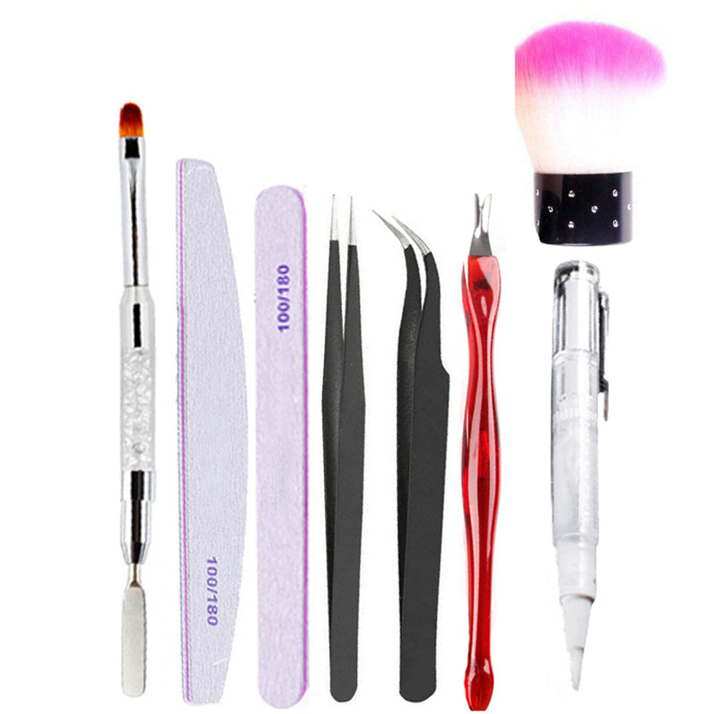 Electric Nail Drill Machine 36W UV/LEDs Nail Dryer Lamp USB Manicure Pen Sander Polisher Soften Pen Nail Liner Sticker Brushes Dotting Pen Toe Separator Nail Art Tools Set
