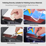 250W Wet And Dry Belt Sander Mini Belt Sander Electric Bench Grinder Sanding Machine Constant Speed Small Grinder Sharpener Polisher Machine with Water Pipe and 10 Sanding Belts for DIY Woodworking Resin Jewelry Making Knife Sharpener