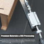 Woodworking Cloak Rack Hole Punch Multi-Angle Adjustable Round Bar Hole Puncher Electric Drill Drive Hole Punch Tool